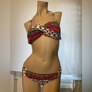 Trina Turk Colorful Patterned Bikini